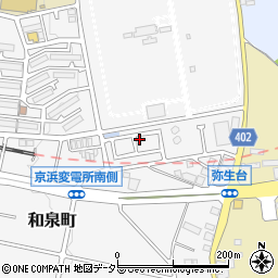 神奈川県横浜市泉区和泉町6978周辺の地図