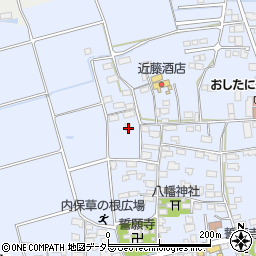滋賀県長浜市内保町1244周辺の地図