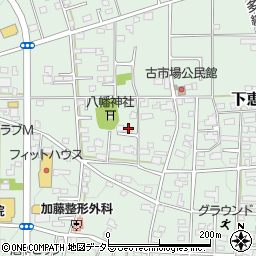 岐阜県可児市下恵土681-1周辺の地図