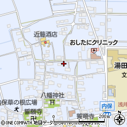 滋賀県長浜市内保町1288周辺の地図