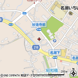 神奈川県横浜市戸塚区名瀬町693周辺の地図