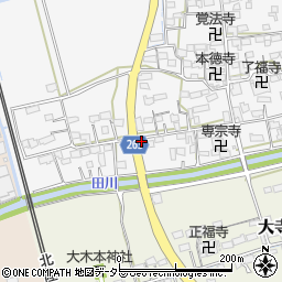 滋賀県長浜市中野町405周辺の地図