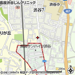 ガーデンハイツ渋谷周辺の地図