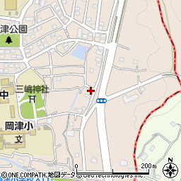 神奈川県横浜市泉区岡津町2577周辺の地図