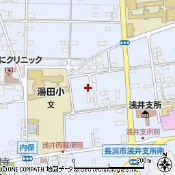 滋賀県長浜市内保町2472周辺の地図