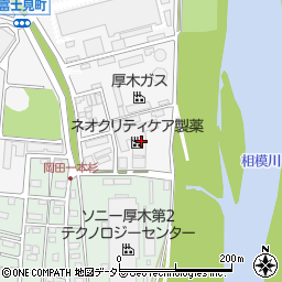 神奈川県厚木市旭町4丁目18周辺の地図
