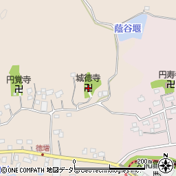 城徳寺周辺の地図