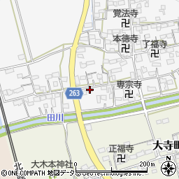 滋賀県長浜市中野町406周辺の地図