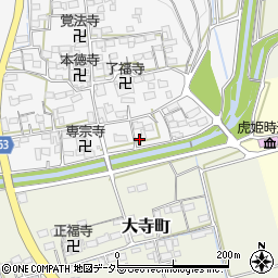 滋賀県長浜市中野町363周辺の地図