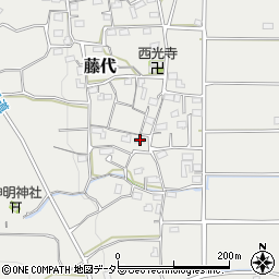 岐阜県揖斐郡池田町藤代800周辺の地図