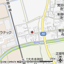 滋賀県長浜市中野町483周辺の地図