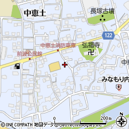 岐阜県可児市中恵土2062周辺の地図
