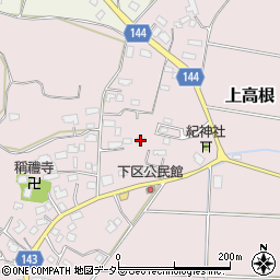 千葉県市原市上高根582周辺の地図