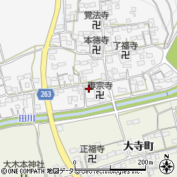 滋賀県長浜市中野町382周辺の地図