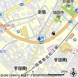 島根県出雲市平田町京町1888-38周辺の地図