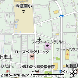 岐阜県可児市下恵土828周辺の地図