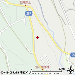 鳥取県米子市淀江町西尾原72周辺の地図