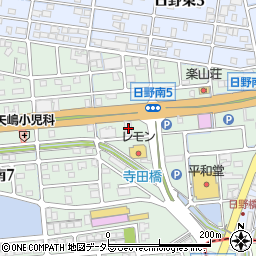 岐阜信用金庫日野支店周辺の地図