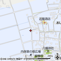 滋賀県長浜市内保町2000周辺の地図