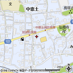 岐阜県可児市中恵土2046周辺の地図