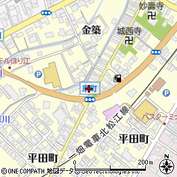 島根県出雲市平田町京町1888-36周辺の地図