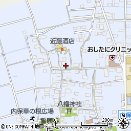 滋賀県長浜市内保町1203周辺の地図