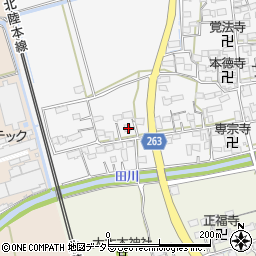 滋賀県長浜市中野町420周辺の地図