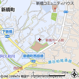 横浜市新橋ホーム周辺の地図
