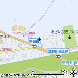 滋賀県長浜市内保町83周辺の地図