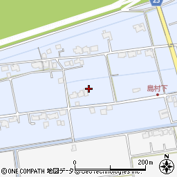 島根県出雲市島村町周辺の地図