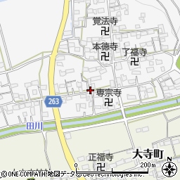 滋賀県長浜市中野町391周辺の地図