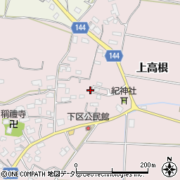 千葉県市原市上高根585-1周辺の地図