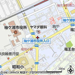 千葉信用金庫袖ケ浦支店周辺の地図