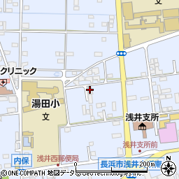 滋賀県長浜市内保町2473周辺の地図