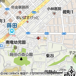 蒔田皮フ科泌尿器科クリニック周辺の地図