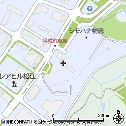 松江市　交通局観光バス周辺の地図