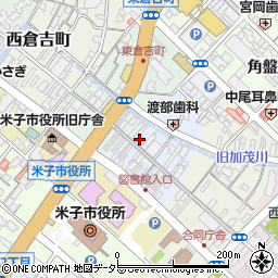 鳥取県米子市四日市町85周辺の地図