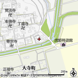 滋賀県長浜市中野町345周辺の地図
