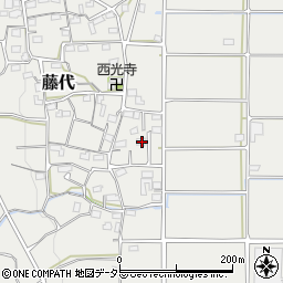 岐阜県揖斐郡池田町藤代194周辺の地図