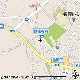 神奈川県横浜市戸塚区名瀬町689周辺の地図