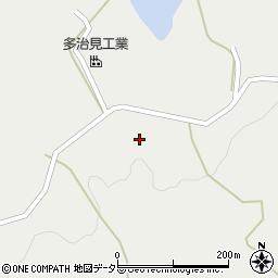 岐阜県恵那市三郷町野井2125周辺の地図