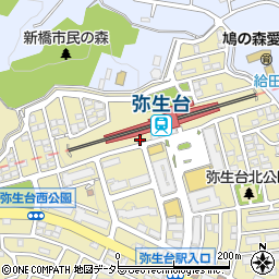 泉警察署弥生台駅前交番周辺の地図