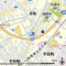島根県出雲市平田町京町1888周辺の地図