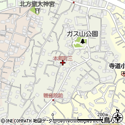 本郷町三周辺の地図