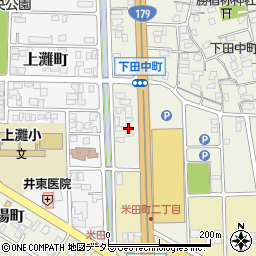 鳥取県倉吉市下田中町927周辺の地図