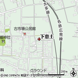 岐阜県可児市下恵土712周辺の地図