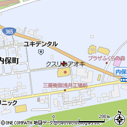 滋賀県長浜市内保町2701周辺の地図