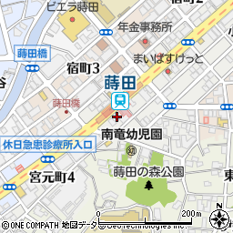 神奈川県横浜市南区宮元町3丁目69周辺の地図
