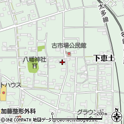 岐阜県可児市下恵土666周辺の地図