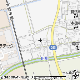 滋賀県長浜市中野町419周辺の地図